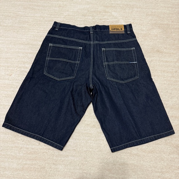 Vintage Y2K Southpole Baggy Jorts Wide Leg Jean Shorts Men's 40 Skater Hip-Hop - Picture 1 of 7